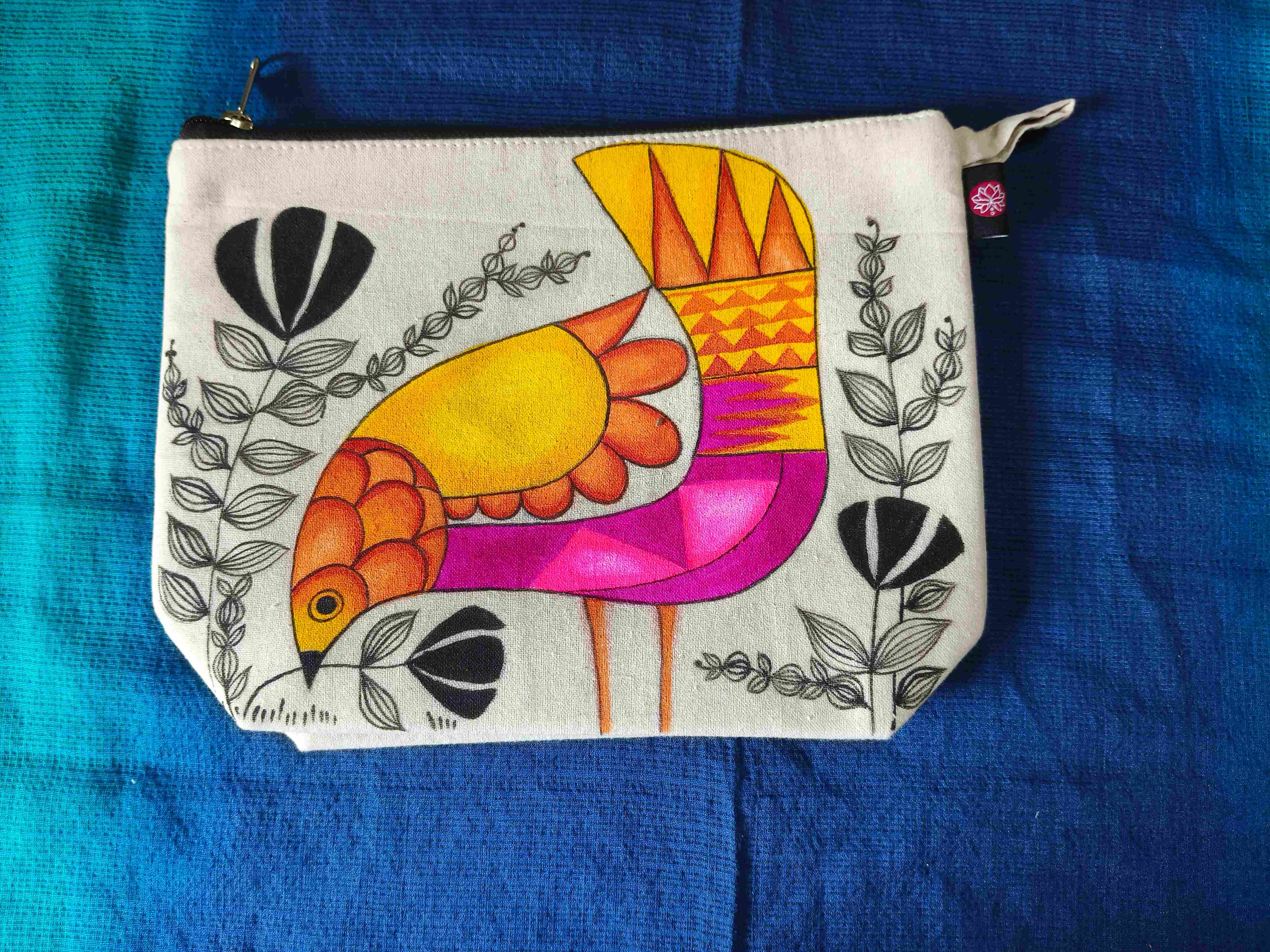 Handpainted Pouch